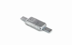 Weld-on hull anode, aluminium, 0,55 kg
