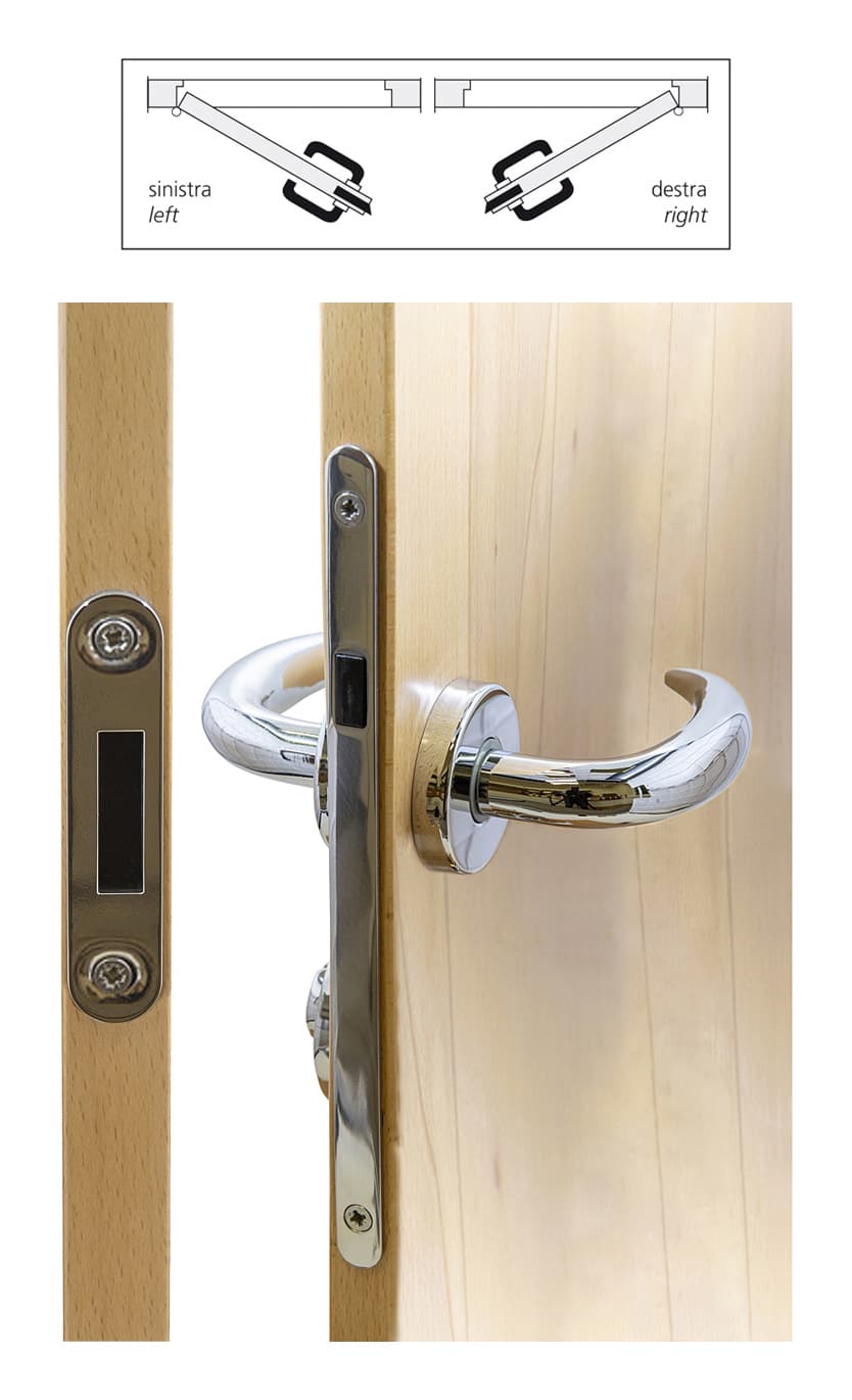 NAUTA MAGNETIC BLOCK HORN LOCKSET