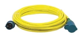 CEE-CEE extension power cable, H07BQ-F 3G 2,50mm² PUR