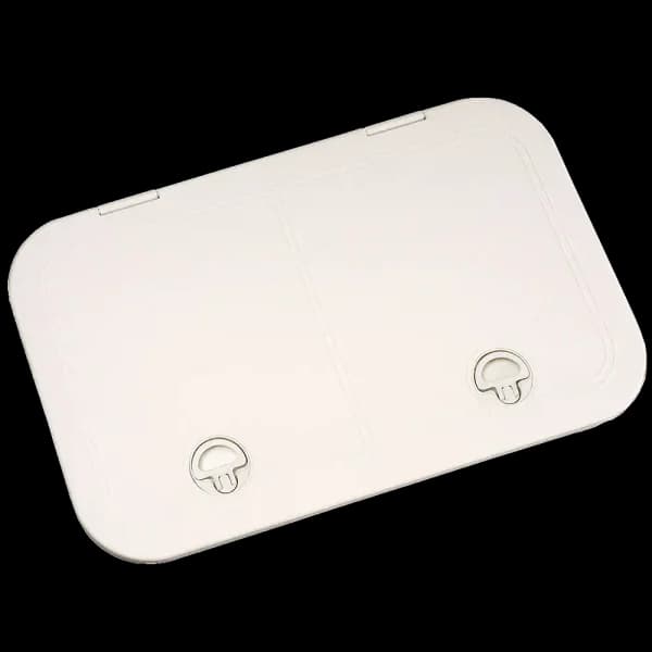 Bomar Gray Series 9″ X 12″ Rectangle Molded Access Hatch - Color: White