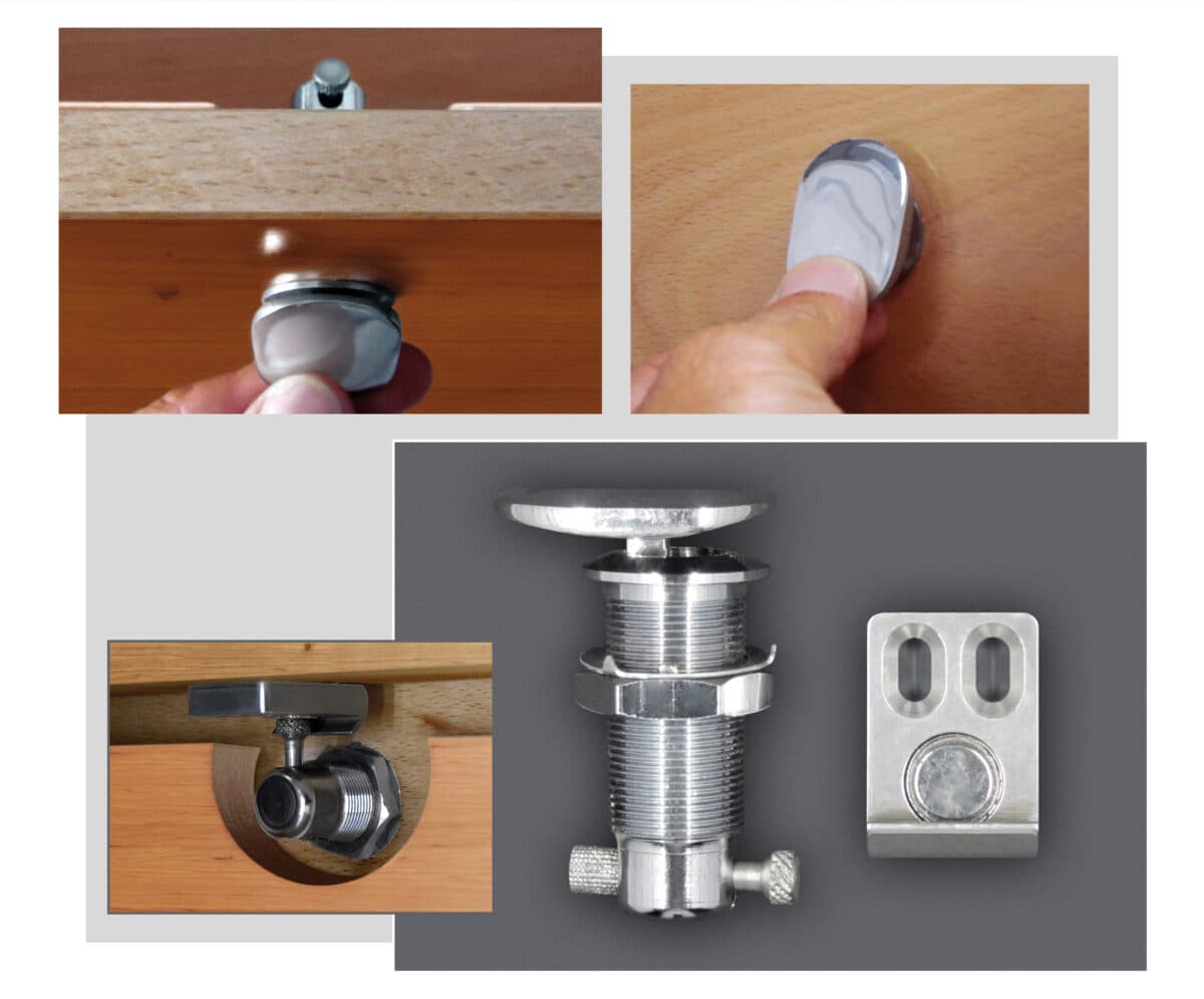 Soft Close Flush Lock