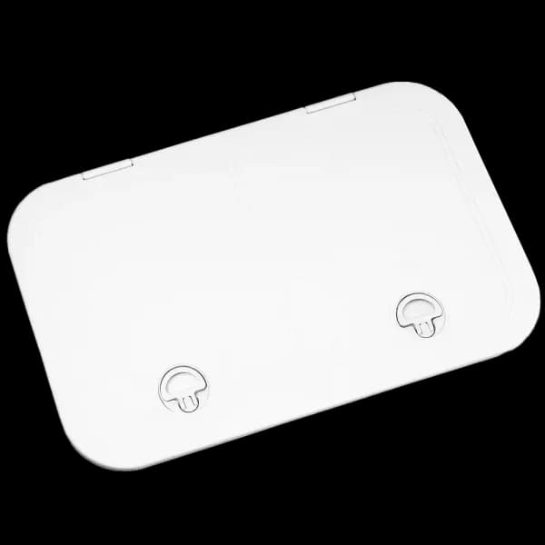 Bomar Gray Series 11″ X 19″ Rectangle Molded Access Hatch - Color: Black
