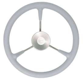 VETUS steering wheel (320 mm - 12") with PU-foam layer grey