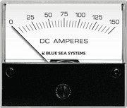 DC Analog Ammeter - 0 to 150A with Shunt