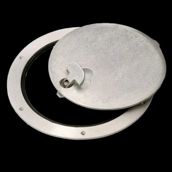 Bomar Commercial Grade Series 8″ Dia Round Cast Aluminum Deck Plate