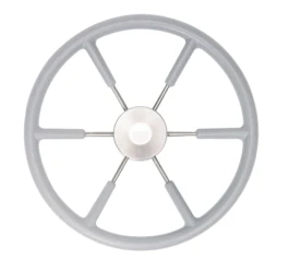VETUS steering wheel (450 mm - 17") with PU-foam layer grey
