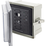 SMS Surface Mount System Panel Enclosure - 120/240V AC / 50A ELCI Main - 1 blank circuit position